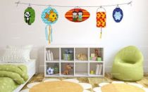 stickers frise de lampion