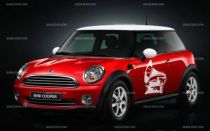 Stickers auto gramophone