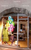 Stickers autocollants soldes