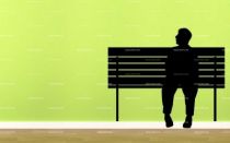 stickers homme ombre