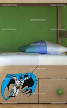 Stickers Batman attaque