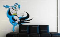 Stickers Batman en action