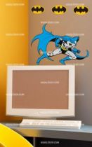 Stickers Batman poings serr�s