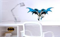 Stickers Batman saut cape