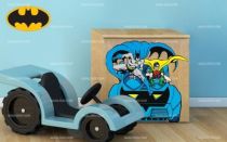 Stickers Batmobile Batman et Robin