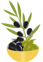 Stickers bol d\'olives