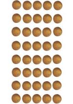 stickers boules en cuivre