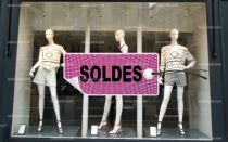 Stickers boutique soldes