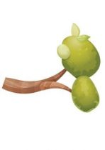 Stickers branche fourche.