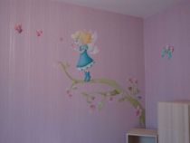 Stickers branche magique nature pour d�corer la chambre d\'une petite fille en vente sur Idzif.com