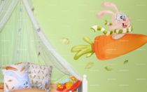 Stickers carotte fus�e