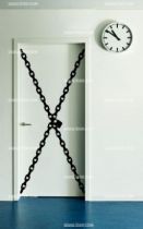 Stickers chaine porte