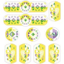 Le stickers chambre enfant frises pour d�corer la chambre des enfants sur le th�me de la montagne