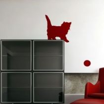 Stickers chaton avec balle