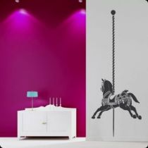 Stickers Cheval de bois orn�