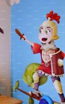 Stickers Chevalier rouge.