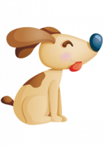 Stickers chien de ferme