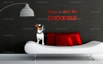 Stickers chien dr�le