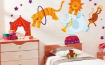 Stickers cirque en folie