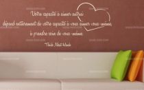 Stickers citation amour d'autrui