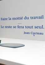 Stickers citation sur le travail