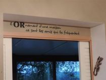 stickers citation sur les amis