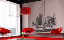 Le stickers city New-York pour la d�co d\'int�rieur