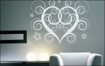 Le stickers coeur pour d�corer l\'int�rieur