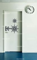 Stickers coffre fort