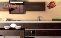 stickers muraux fraise