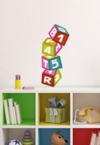 Stickers cubes pyramide
