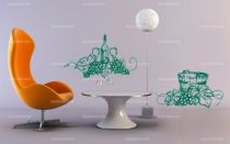 stickers cuisine rustique