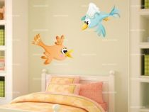 stickers cuisinier oiseau