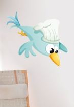 Stickers cuisiniers oiseaux