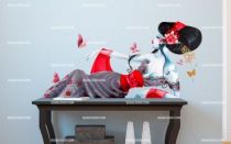 Stickers C�ur de Camelia