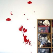 Stickers Dans les nuages