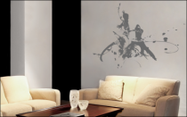 Le stickers danseurs de rumba pour d�corer l\'int�rieur