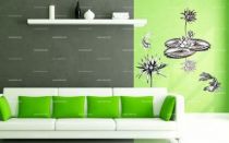 Stickers d�co n�nuphar