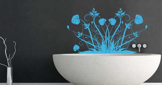 stickers salle de bain