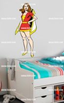 Stickers d�coratif Mary Marvel