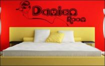 Le stickers Dj chambre personnalisable pour la d�co des petits