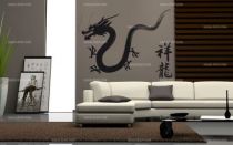 Stickers dragon d\'Asie