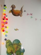 stickers dragon. Dragon vert.