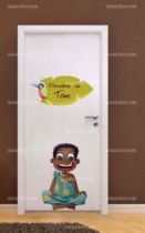 Stickers enfant africain