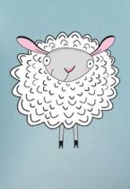 Stickers enfant mouton