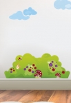 stickers muraux enfant bois
