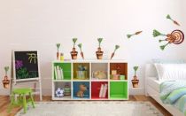 stickers muraux carotte