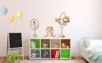 stickers cirque fauve