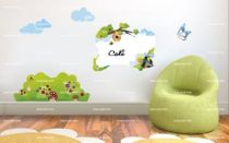 stickers enfant nature