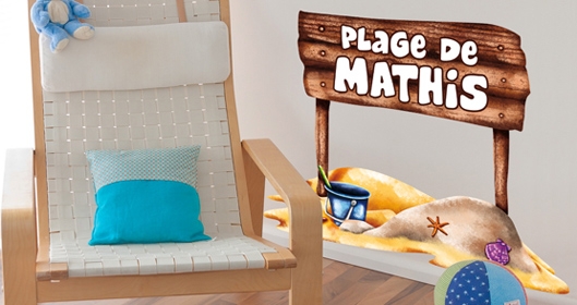 Stickers enfants personnalisables